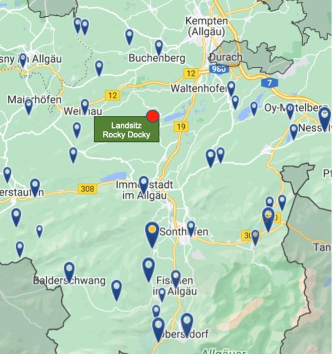 فيلا Landsitz Rocky Docky Niedersonthofen المظهر الخارجي الصورة